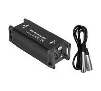 rockible Amplificatore per Microfono Dinamico Amplificatore per Microfono Accessori Durevoli Preamplificatore Microfonico Professionale per Canto, con cavo