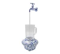 rockible Annaffiatoio con beccuccio Invisibile, Ornamento, Fontana Decorativa con Rubinetto Invisibile per Esterni, Style a