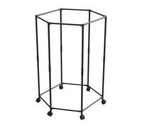 rockible Appendiabiti Da Negozio, Grande Capacità, per Vestiti Sporchi, Camera Da Letto, Bagno, Ufficio, Cesto Della Biancheria, Nero