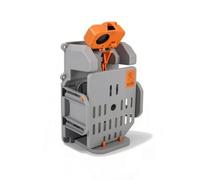rockible Aprisacchetti Elettrico Pratico Aprisacchetti da Tavolo Compatto Macchina per Frutticoltori, Agricoltori, Frutteto