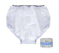 rockible Biancheria Intima Impermeabile in TPU, Mutande Riutilizzata da Doccia con Un Rotolo di Cerotti Impermeabili, Slip Traspiranti E Riutilizzabili per Il Bagno Dopo Le Procedure, M