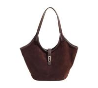 rockible Borsa a secchiello in stile vintage, borsa a tracolla per lo shopping estivo, inverno, compleanno, autunno, CaffÈ