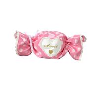 rockible Borsa a tracolla in PVC a forma di caramella per lo shopping, la festa in spiaggia, le vacanze estive, Bianco