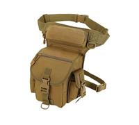 rockible Borsa da gamba, multifunzionale portatile impermeabile, multiuso per pesca, viaggi, equitazione all'aperto, Cachi