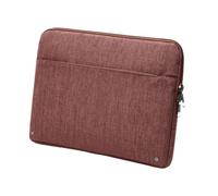rockible Borsa da viaggio per cosmetici, piccola borsa per il trucco per pendolarismo, viaggi di lavoro, vacanze, MARRONE