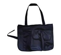 rockible Borsa per Braccioli di Sedie da Spiaggia, Borsa Portaoggetti Sospesa per Sedie da Spiaggia, Borsa Portaoggetti per Esterni con Cinghie, Nero