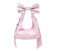 rockible Borsa per spalle Borsa per donne Gothic Borse per il viaggio di lavoro degli appuntamenti per le vacanze, Rosa