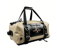 rockible Borse Bauletto Borsa Coda Sella Casco Borsa da Sella Posteriore in PVC Impermeabile con Montaggio Sicuro Manico E Tracolla Rimovibile Tasca, Array, Cachi, 90L 34 34 82cm