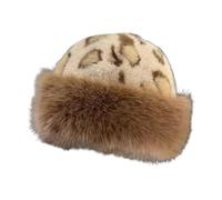 rockible Cappello da pescatore invernale, comodo e alla moda, per trekking, shopping all'aperto, Marrone Chiaro