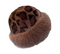 rockible Cappello da pescatore invernale, comodo e alla moda, per trekking, shopping all'aperto, Marrone