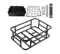 rockible Cestino Posteriore per Bici Accessori per Bici Facile da Installare Multifunzionale Durevole Portapacchi per Bici Portapacchi per Bici per Andare in B