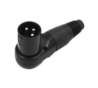 rockible Connettore XLR a saldare Spina Connettore XLR a 3 pin Estensione microfono Spina microfono multidirezionale Connettore microfono Adattatore XLR, Maschio