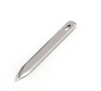 rockible Crafting Shaping Implement Strumento Cuoio Attrezzo Modellatura Pressa Linee Levigatore Lucidatore in Acciaio Inox Scivolamento Finitura a Specchio