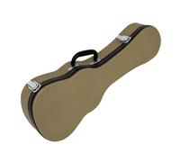 rockible Custodia per ukulele, borsa per chitarra, 23 pollici, accessorio, con serratura in metallo, custodia rigida classica, borsa per chitarra, per