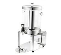 rockible Distributore di Bevande con Rubinetto di Erogazione Commerciale Distributore Bevande in Acciaio Inox Stabile per Operatori Ristorazione, 8L