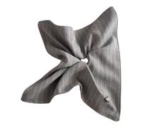 rockible Elastico per capelli alla francese, elegante, per ragazze, per appuntamenti formali, Grigio Chiaro