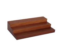 rockible Espositore per Monete, espositore per medaglie Multifunzionale in Legno, Porta Monete per Ufficio, scrivania, Collezionisti, casa