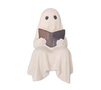 rockible Figurina Un Libro Adorabile Statuetta Che Legge Scultura Spettrale per Libreria, Scrivania, Mensola