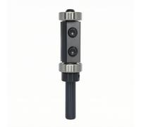 rockible Fresa con Doppio Cuscinetto | Precisa, Fresa con Coltellini Intercambiabili, Resistente, Utensile, per Lavorazione Del Legno, Falegnami, 8x19.05x30mm