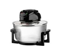 rockible Friggitrice ad da 12 litri, robusta, compatta, antiaderente, con poco olio, facile da pulire, accessorio in vetro visibile per patatine fritte,
