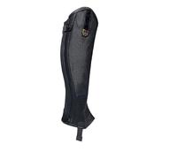 rockible Ghette Equestri Protettive Gamba Cavallo Ghette Cavalcata Parastinchi Cavaliere con Rete Aerata Antiattrito dalla Sella Supporto Alla Guida Materiali , Nero , 2XL-Circonferenza Coscia 38.5CM