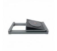 rockible Golf Attrezzo Allenamento Golf con Piattaforma Scorrevole Disco Rotante con Gradi Base in Legno Guida Movimento Inferiore Adatto per Addestramento Domestico Pratica al Chiuso