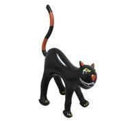 rockible Gonfiabili di Halloween per esterni, a forma di gatto nero, decorazioni di Halloween per esterni, decorazioni per il cortile, prato