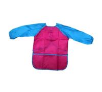 rockible Grembiule Da Disegno per Bambini, Grembiule Da Artista, Grembiule Da Gioco Resistente Alle Macchie, Grembiule Da Pittura, Grembiule Impermeabile per D, Rosa Rossa, Taglia unica bambino