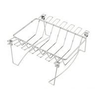 rockible Griglia Pieghevole Richiudibile | Supporto da Cottura per BBQ con Gambe Pieghevoli, Resistente Alte Temperature, Graticola in Filo Metallico, o