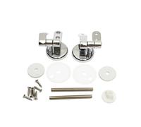 rockible Kit Cerniere Fisse Universale | Cerniere per Copriwar con Accessori, cromatura, Ferramenta, Del da