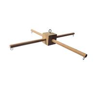 rockible Kit con struttura mobile in legno, gancio per culla neonato, decorativo, kit con supporto per mobile giocattolo a 4 zampe per dei bambini