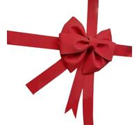 rockible Kit Fai da Te per Realizzare Grandi Fiocchi, Decorazioni Fai da Te, fondali giganti per vetrine di Negozi di Case Nuove, Decorazioni per Feste di, Rosso Scuro