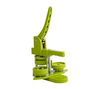 rockible Macchina per di Bottoni con Installazione di Stampi Rotondi - Bottone a Spillo Tondo Personalizzato per Punzonatura con per Spille, 44mm