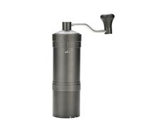 rockible Macinacaffè Manuale Resistente Macinacaffè Portatile Preciso Macinino Manuale per Amanti Del Caffè, Campeggiatori, Array, Grigio Scuro, Macinino Con Nucleo A Sette Stelle