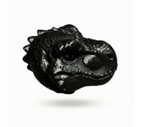 rockible Mangiatoia a Forma di Dinosauro Compatto Mangiatoia da Appendere Originale Decorazione per nti Della Natura, Array, Nero