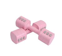 rockible Manubrio Regolabile Manubrio Kettlebell Palestra Bilanciere 2 in 1 Peso per Casa in E Modulare per Crescita Della Adatto per Donne E Adolescenti, Rosa, 5kg O Meno