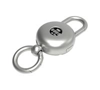 rockible Mini bilancia a gancio digitale, lettura rapida e precisa per cinture, facile da usare, strumento di misurazione compatto ed elegante alla moda.