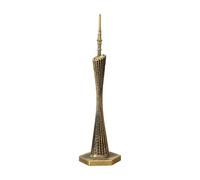 rockible Monumento Architettonico Metallico con Base Stabile Comp Ornamento a Torre Architettonica Elegante Ornamento da Esposizione con Finitura Galvanica