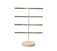rockible Orecchini organizzatore organizzatore portanti di stoccaggio 4 a Livello per Donna Lady Simple Practical Gioielli Organizzatore Giaccia per Il