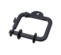 rockible Organizzatore per di Lenza da Mosca, tagliafilo Integrato Efficace, Semplice Porta-terminali per la Pesca a Mosca, Nero