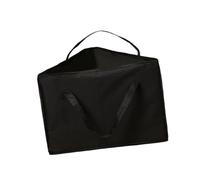 rockible Organizzatore per grucce Rigido, Porta grucce, organizzazione efficiente con Coperchio e Maniglie, Contenitore per Giocattoli, Articoli Vari per la, Triangolo Nero