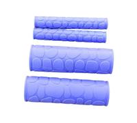 rockible Pacchetto Manopole Manubrio Elementi Gomma Flessibile Manici Antiscivolo Texture a Sassolini per E Adatto per Ridurre Laffaticamento Mano