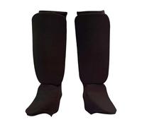 rockible Parastinchi Muay Thai, Protezioni per Le Gambe, comode Protezioni per i Piedi, per Il Collo del Piede, per calci, Sport, Karate, Taekwondo, Lotta, Nero