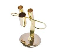 rockible Phon da Tavolo Resistente | Universale, per Asciugacapelli con Base Pesante, Salone di Bellezza, Oro