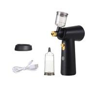 rockible Pistola a spruzzo per aerografo per parrucchieri, gadget per la cura dei capelli, vernice spray leggera, penna spray, macchina per pitturare i, Nero