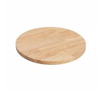 rockible Pizza Vassoio Rotondo Supporto Espositore Legno Base Stabile Funzione Elevata Presentazione Tavola Adatto per Feste Famiglia Caffetteria, 10 Pollici, Piatto In Rovere Per Pizza Piatto