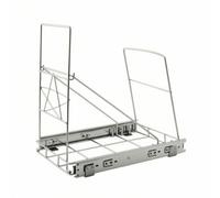 rockible Porta Pattumiera Estraibile Robusto Supporto Estraibile Sottolavello Elegante Portarifiuti per sotto Lavello, Cucina