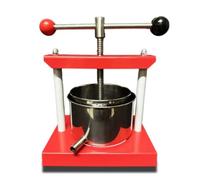 rockible Pressa in Acciaio Inox Smontabile Torchio con Beccuccio Professionale Pressa con Contenitore Perforato per Appassionati di Autoproduzione