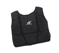 rockible Protezione per Il Torace per Karate Protezione per Le Costole Protezione per Taekwondo Protezione per Il Corpo per Pallavolo Calcio MMA Boxe, 37x35 cm