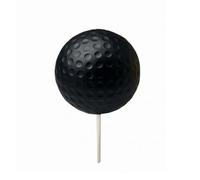 rockible Segnamaker Golf Segnaposto Segnalino Piquet Sfera Testurizzata Facile da Riconoscere con Perno Resistente per Delimitare Adatto a Campo Pratica Allenamento, Nero